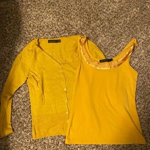 The Limited sweater and tank set size small